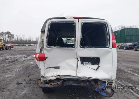 2014 Chevrolet Express 2500 Work Van z USA, uszkodzony, nr VIN 1GCWGGFA1E1184378